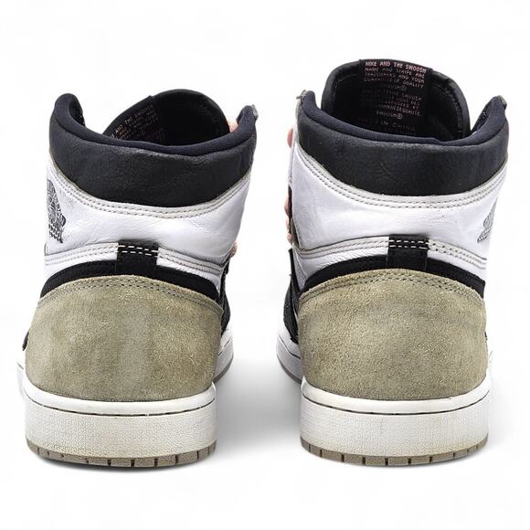 Nike Air Jordan 1 Retro OG 555088-108 High Stage Sneakers US 10 - Preowned - Picture 4 of 7